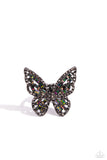 Flauntable Flutter - Multicolor Paparazzi Ring