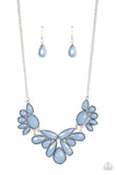 A Passing FAN-cy - Blue Paparazzi Necklace All Eyes On U Jewelry