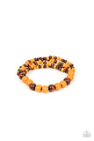 Oceania Oasis - Orange Paparazzi Bracelet All Eyes On U Jewelry