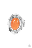 Rockable Refinement - Orange Paparazzi Ring All Eyes On U Jewerly