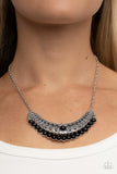 Abundantly Aztec - Black Paparazzi Necklace All Eyes On U Jewelry