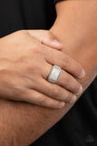 Metro Merger - White Paparazzi Ring All Eyes On u Jewelry