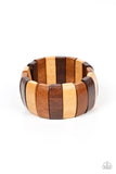 Island Grind - Multicolor Paparazzi Bracelet All Eyes On U Jewelry