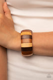 Island Grind - Multicolor Paparazzi Bracelet All Eyes On U Jewelry