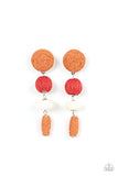 Twine Tango - Multicolor Paparazzi Earrings All Eyes On U Jewelry