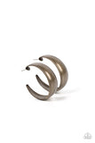 Dune Dynasty - Brass Paparazzi Earrings All Eyes On U Jewelry 