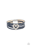 Wildly in Love - Blue Paparazzi Bracelet All Eyes On U Jewelry