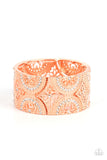 Wheeling and Dealing - Copper Paparazzi Bracelet All Eyes On U Jewelry