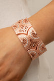 Wheeling and Dealing - Copper Paparazzi Bracelet All Eyes On U Jewelry