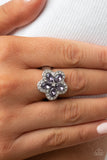 Efflorescent Envy - Purple Paparazzi Ring All Eyes On U Jewelry