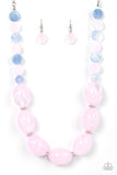 Belle of the Beach - Pink Paparazzi Necklace All Eyes On U Jewelry