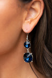 Sizzling Showcase - Blue Paparazzi Earrings All Eyes On U Jewelry 