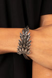 BOA and Arrow - Silver Paparazzi Bracelet All Eyes On U Jewelry