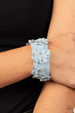 What Do You Pro-POSIES - Blue Paparazzi Bracelet All Eyes On U Jewelry