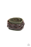 Rein it in - Green Paparazzi Bracelet All Eyes On U Jewelry