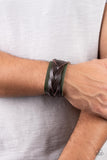 Rein it in - Green Paparazzi Bracelet All Eyes On U Jewelry