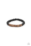 Recreational Remedy - Brown Paparazzi Bracelet All Eyes On U Jewelry