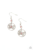 Fabulous Flutter - Pink Paparazzi Earrings All Eyes On U Jewelry
