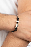 Bolt Out - Black Paparazzi Bracelet All Eyes On U Jewelry