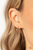 Smallest of Them All Rose Gold Earrings All Eyes On U Jewelry