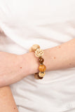 Happily Homespun - Brown Paparazzi Bracelet All Eyes On U Jewelry