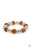 Power Pose - Brown Paparazzi Earrings All Eyes On U Jewelry