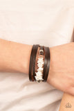 Tropical Trek - White Paparazzi Bracelet All Eyes On U Jewelry