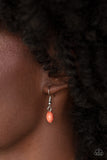 Pacific Picnic - Orange Paparazzi Necklace All Eyes On U Jewelry