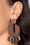 Western Retreat - Multicolor Paparazzi Earrings
