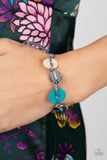Shore Up - Blue Paparazzi Bracelet All Eyes On U Jewelry