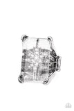 Starry Serenity - White Paparazzi Ring All Eyes On U Jewelry