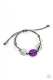 Shore Up - Purple Paparazzi Bracelet All Eyes On U Jewelry