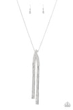 Out of the SWAY - White Paparazzi Necklace All Eyes On U Jewelry