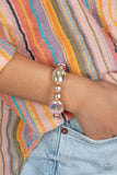 Iridescent Illusions - Copper Paparazzi Bracelet All Eyes On U Jewerly
