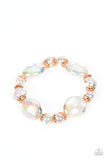 Iridescent Illusions - Copper Paparazzi Bracelet All Eyes On U Jewerly