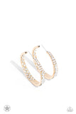 GLITZY By Association - Gold Paparazzi Earrings All Eyes On U Jewelry