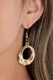 Tectonic Treasure - Gold Paparazzi Necklace All Eyes On U Jewelry