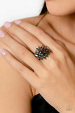 Untamable Universe - Multicolor Paparazzi Ring All Eyes On U Jewelry