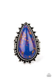 Down-to-Earth Essence - Purple Paparazzi Ring All Eyes On U Jewelry