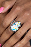 Bodacious Babe - White Paparazzi Ring All Eyes On U Jewelry