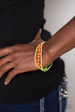Buzzworthy Botanicals - Red Paparazzi Bracelet All Eyes On U Jewelry