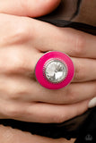 Glimpses of Malibu Pink Paparazzi Fashion Fix Set All Eyes On U Jewel