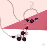 Round Royalty - Pink Paparazzi Necklace