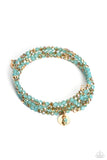 Illusive Infinity - Blue Paparazzi Bracelet All Eyes On U Jewelry