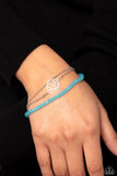 A LOTUS Like This - Blue Paparazzi Bracelet All Eyes On U Jewelry