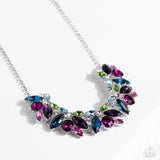 Crowning Collection - Multicolor Paparazzi Necklace All Eyes On U 