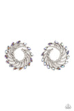 Firework Fanfare - Multicolor Paparazzi Earrings All Eyes On U Jewelry