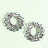 Firework Fanfare - Multicolor Paparazzi Earrings All Eyes On U Jewelry