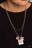 Masterpiece in Progress - Multicolor Paparazzi Necklace All Eyes On U 