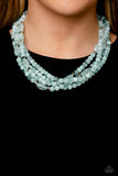 Layered Lass - Blue Paparazzi Necklace
